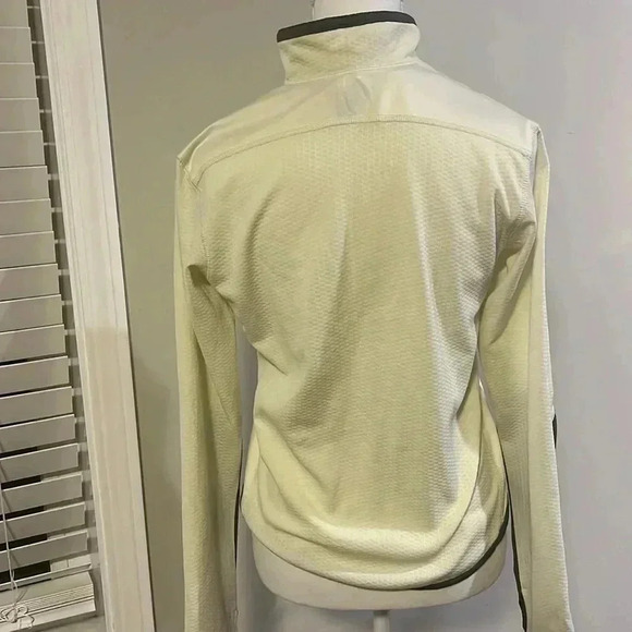 [XS]Columbia Titanium WMN Yellow Activewear 1/4 zipper PullOver TurtleNeck Shirt - Picture 6 of 7